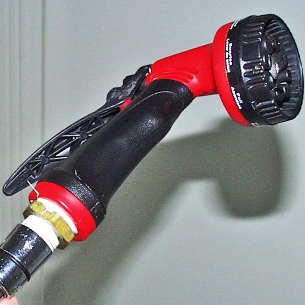 SHOWER ADAPTER TO USE A GARDEN HOSE NOZZLE IN SHOWER, GREAT FOR DISABLED PEOPLE,